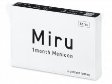 Miru 1 Month Menicon for Astigmatism (6 lentillas)