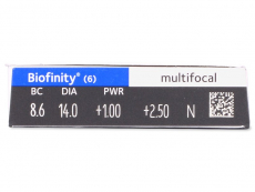 Biofinity Multifocal (6 lentillas)