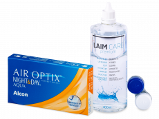 Air Optix Night and Day Aqua (6 lentillas) + Líquido Laim-Care 400ml