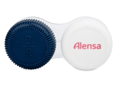 Estuche de lentillas Alensa con logo