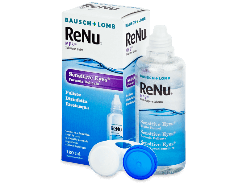 Líquido ReNu MPS Sensitive Eyes 120 ml 