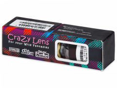 Negro BlackOut lentillas ColourVUE Crazy Lens (2 lentillas)