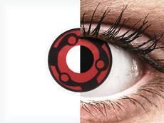 Rojo Madara lentillas ColourVUE Crazy Lens (2 lentillas)