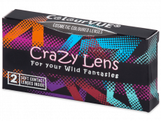 Rojo Madara lentillas ColourVUE Crazy Lens (2 lentillas)