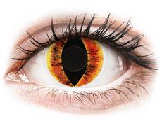 Naranja Saurons Eye lentillas ColourVUE Crazy Lens (2 lentillas)