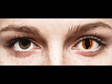 Naranja Saurons Eye lentillas ColourVUE Crazy Lens (2 lentillas)