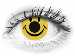 Amarillo Smiley lentillas ColourVUE Crazy Lens (2 lentillas)