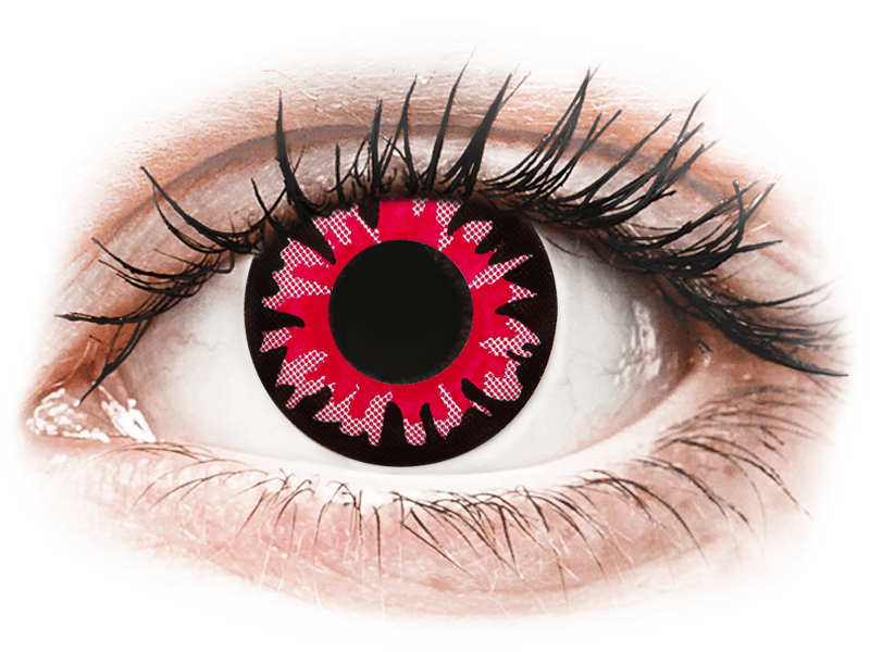 Rojo Volturi lentillas ColourVUE Crazy Lens (2 lentillas)