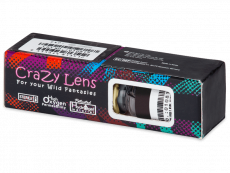Blanco White Zombie lentillas ColourVUE Crazy Lens (2 lentillas)