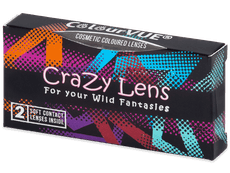 Azul Electric Blue lentillas ColourVUE Crazy Glow (2 lentillas)