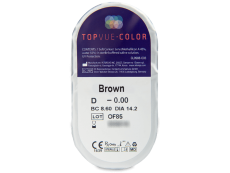 TopVue Color - Brown - Sin graduación (2 Lentillas)