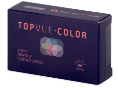 TopVue Color - Turquesa Turquoise - Sin graduación (2 Lentillas)