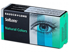 SofLens Natural Colors Aquamarine - Sin graduación (2 Lentillas)