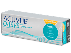 Acuvue Oasys 1-Day with HydraLuxe for Astigmatism (30 lentillas)