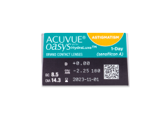 Acuvue Oasys 1-Day with HydraLuxe for Astigmatism (30 lentillas)
