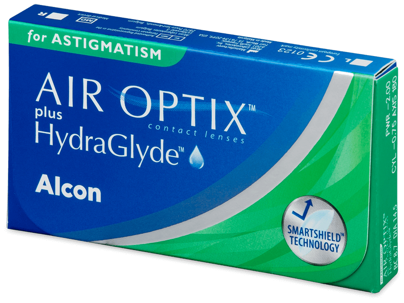 Air Optix plus HydraGlyde for Astigmatism (6 lentillas)