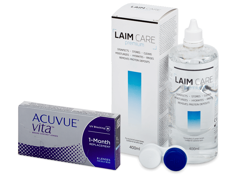 Acuvue Vita (6 lentillas) + Líquido Laim-Care 400 ml