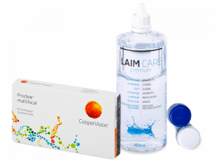 Proclear Multifocal (3 lentillas) + Líquido Laim-Care 400 ml
