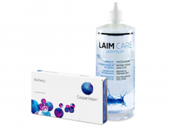Biofinity (3 lentillas) + Líquido Laim Care 400 ml