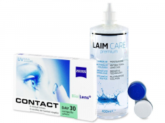 Carl Zeiss Contact Day 30 Compatic (6 lentillas) + Laim-Care 400 ml