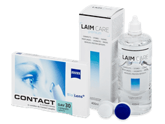Carl Zeiss Contact Day 30 Compatic (6 lentillas) + Laim-Care 400 ml