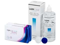 TopVue Air Multifocal (6 lentillas) + Líquido Laim-Care 400 ml