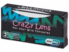 ColourVUE Crazy Lens - Reignfire - Diarias sin graduación (2 Lentillas)