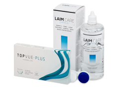 TopVue Plus (6 Lentillas) + LAIM-CARE 400 ml
