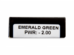 CRAZY LENS - Emerald Green - Diarias Graduadas (2 Lentillas)