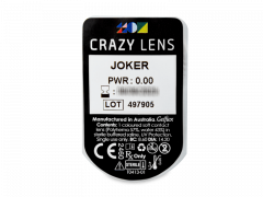 CRAZY LENS - Joker - Diarias sin graduación (2 Lentillas)