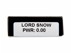 CRAZY LENS - Lord Snow - Diarias sin graduación (2 Lentillas)