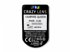 CRAZY LENS - Vampire Queen - Diarias sin graduación (2 Lentillas)