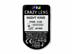 CRAZY LENS - Night King - Diarias sin graduación (2 Lentillas)