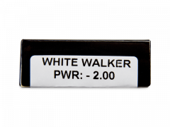CRAZY LENS - White Walker - Diarias Graduadas (2 Lentillas)
