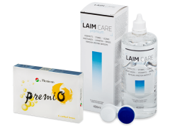 Menicon PremiO (6 lentillas) + Solución Laim-Care 400 ml
