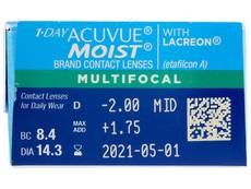 1 Day Acuvue Moist Multifocal (30 lentillas) 