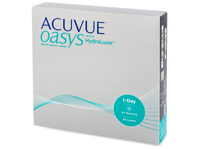 Acuvue Oasys 1-Day con Hydraluxe (90 lentillas)
