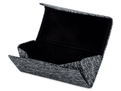 Estuche negro para gafas - Brindle 