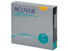 Acuvue Oasys 1-Day with HydraLuxe for Astigmatism (90 lentillas)