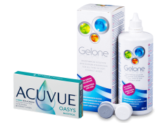 Acuvue Oasys Multifocal (6 Lentillas) + Líquido Gelone 360 ml