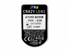 CRAZY LENS - Atom Bomb - Diarias Graduadas (2 Lentillas)