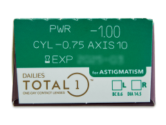 Dailies TOTAL1 for Astigmatism (30 lentillas)