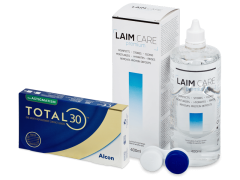 TOTAL30 for Astigmatism (3 Lentillas) + LAIM-CARE 400 ml