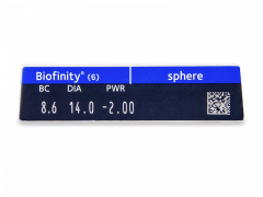 Biofinity (6 Lentillas)