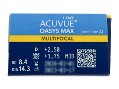 Acuvue Oasys Max 1-Day Multifocal (90 Lentillas)