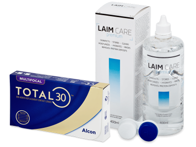 TOTAL30 Multifocal (6 Lentillas) + Laim Care 400 ml