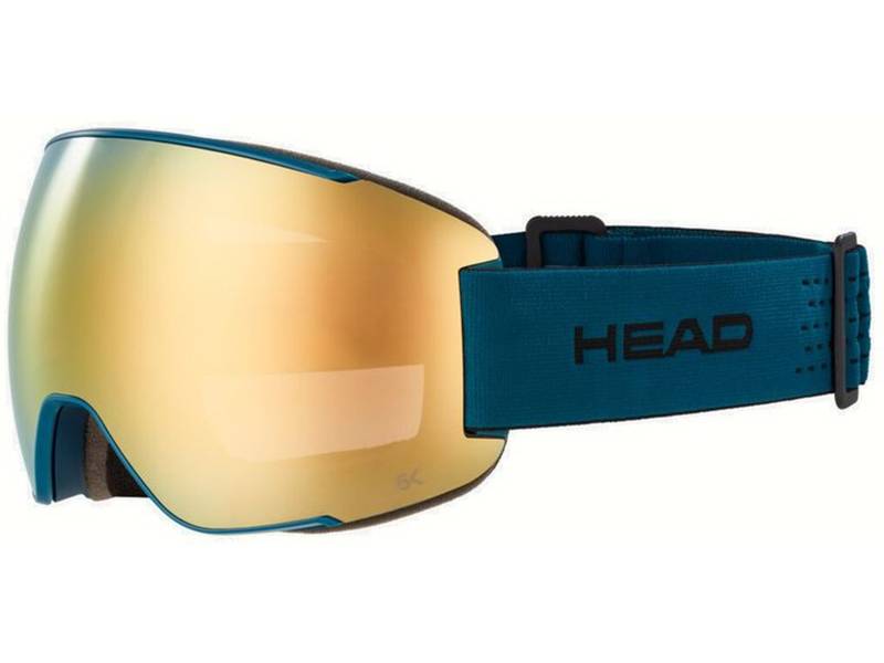 Gafas de esquiar HEAD MAGNIFY 5K Gold/Petrol + Spare lens | Alensa.es