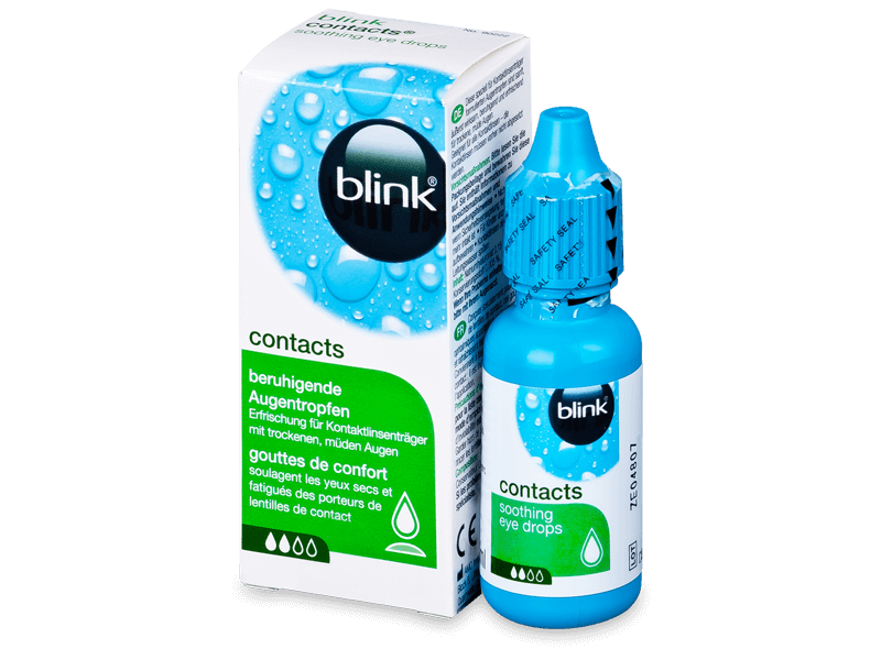 Gotas oculares Blink Contacts 10 ml 