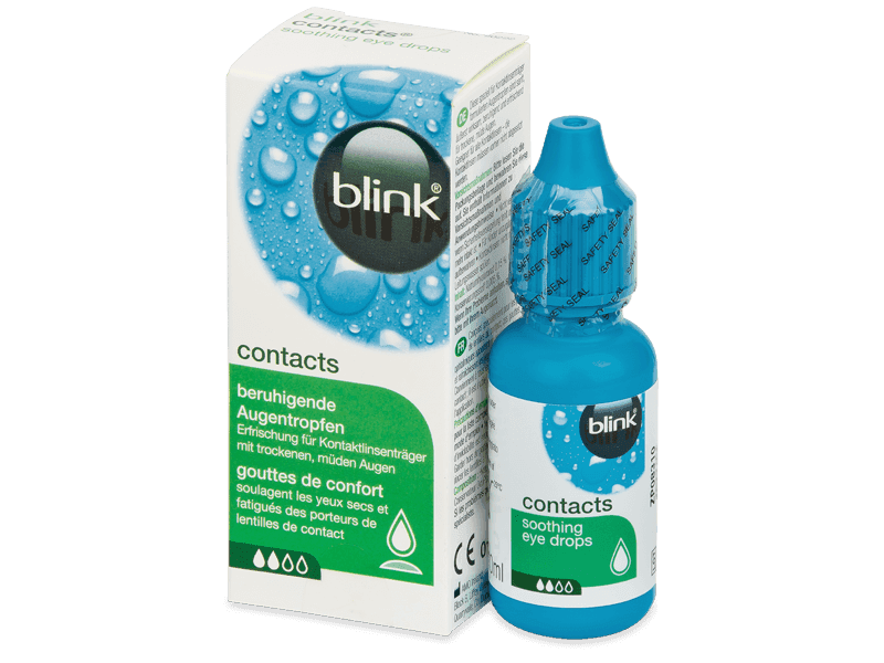 Gotas oculares Blink Contacts 10 ml 